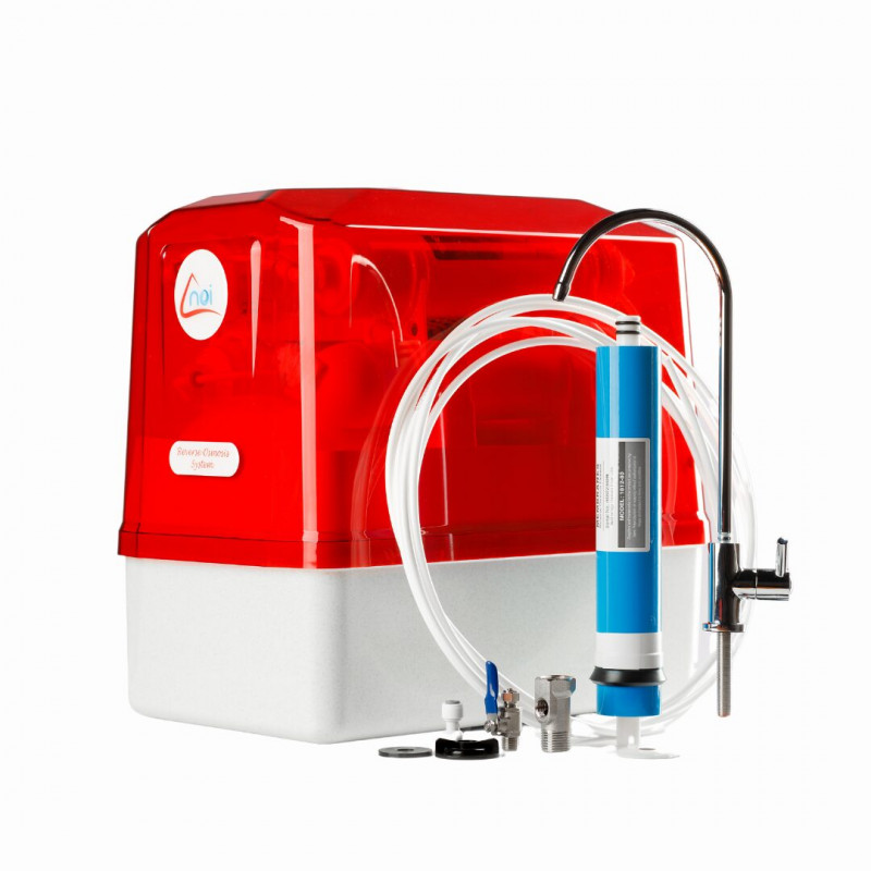 Фильтр для воды с обратным осмосом JL 5A-Class красный